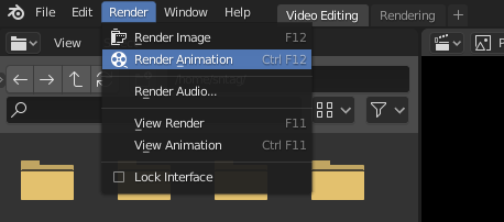 Rendering image